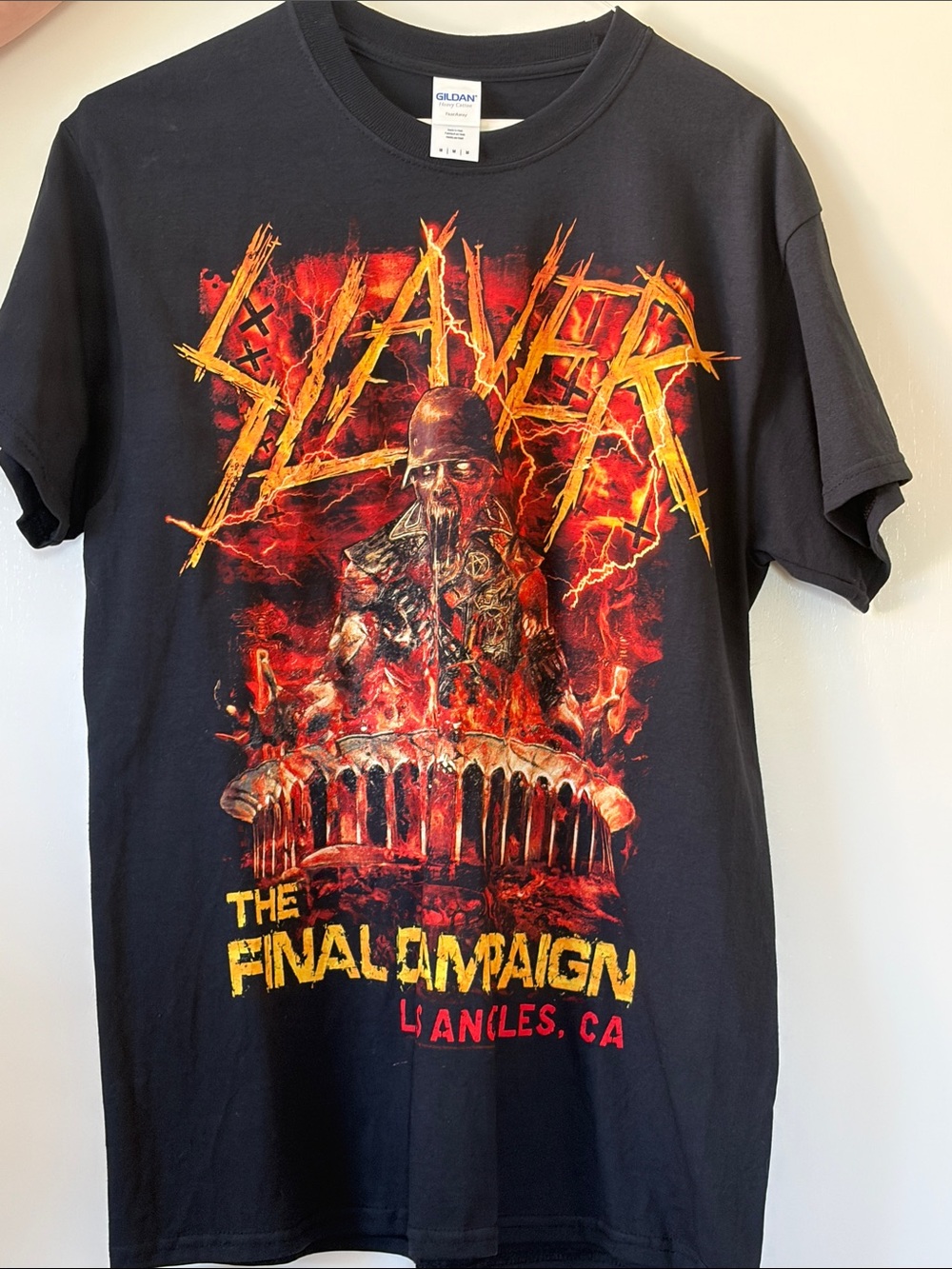Slayer final concert show at forum